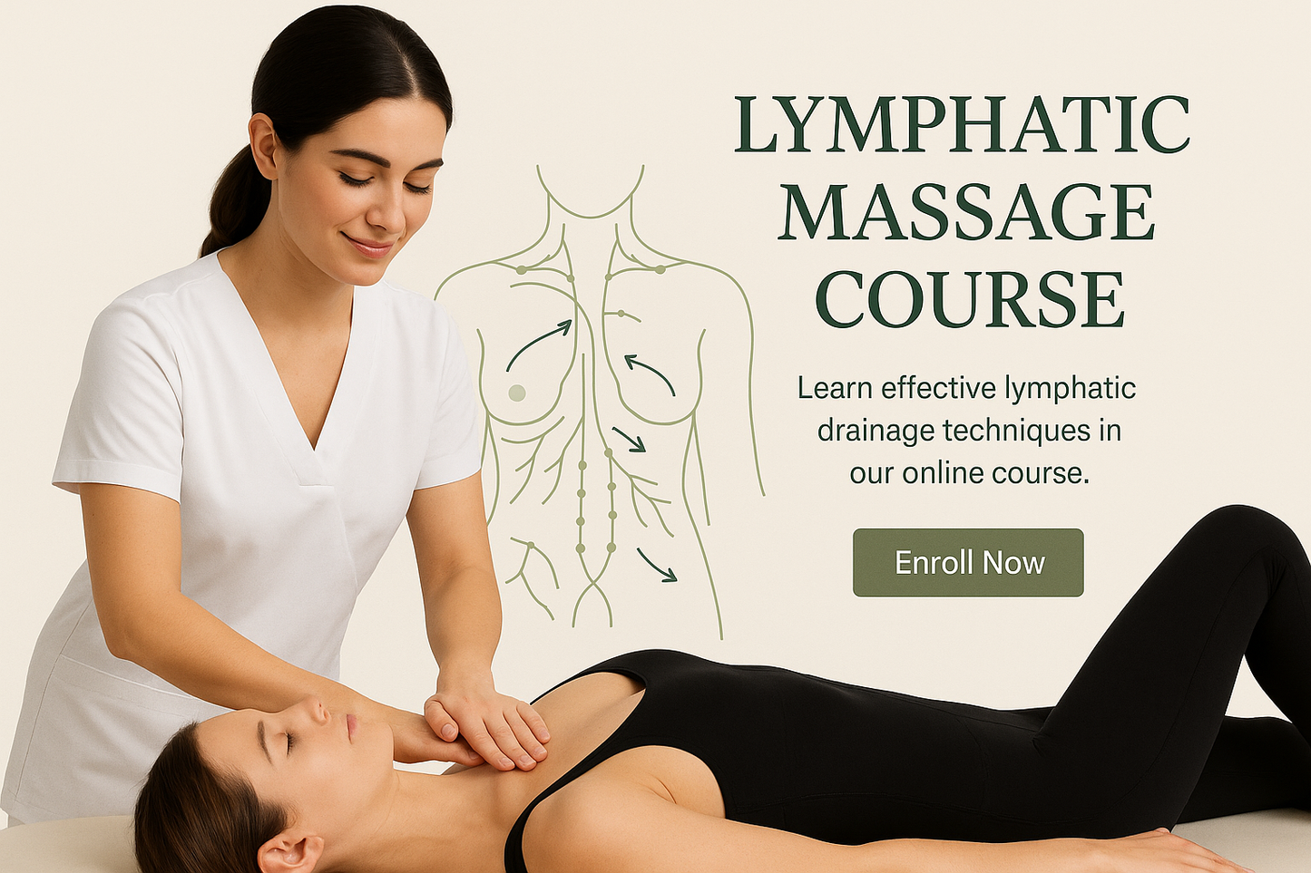 Brazilian Lymphatic Drainage Certification Course & Manual (Instant Download)